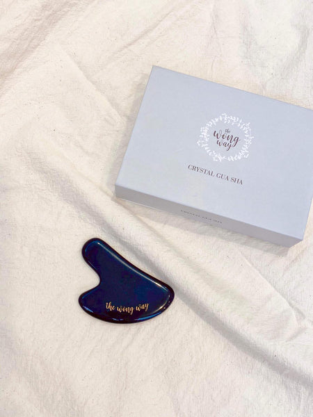 Crystal Gua Sha - Black Obsidian