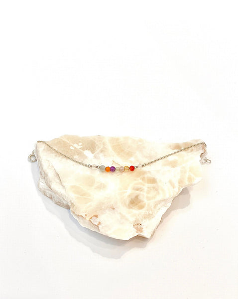 I Am Enough Bracelet | Rainbow