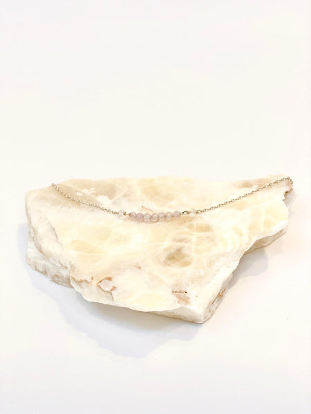 I Am Loved Bracelet | Rose Quartz