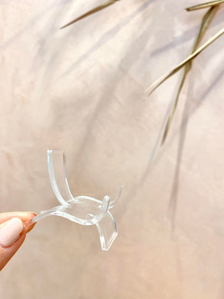 Clear Plastic Stand - The Wong Way