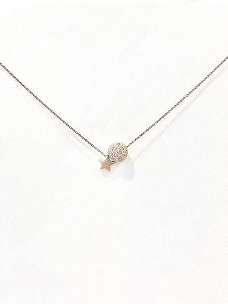 Evelyn Necklace | grey - The Wong Way