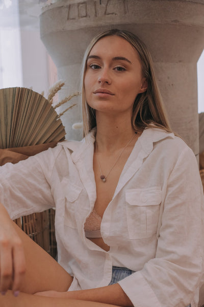 Evelyn Necklace - pink - The Wong Way