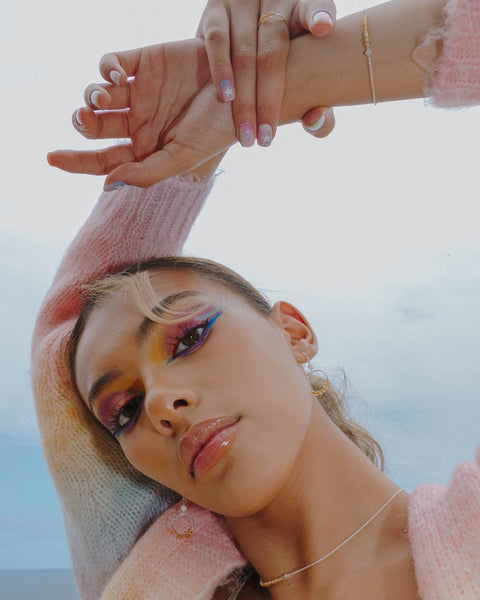 I Am Abundant Earrings | Citrine - The Wong Way