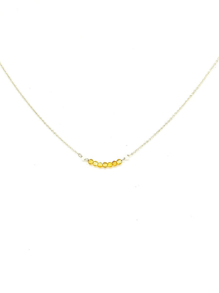 I Am Abundant Necklace | Citrine - The Wong Way