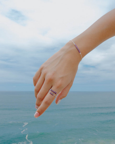 I Am Calm Bracelet | Amethyst - The Wong Way