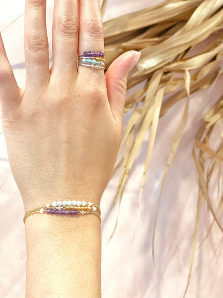 I Am Calm Bracelet | Amethyst - The Wong Way