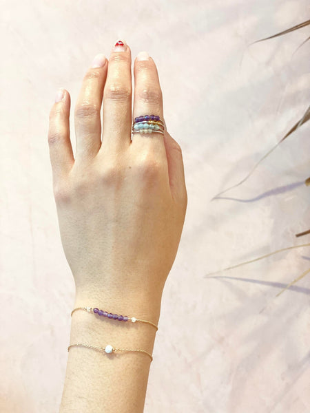 I Am Calm Bracelet | Amethyst - The Wong Way