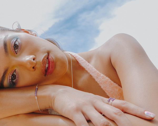 I Am Calm Ring | Amethyst - The Wong Way