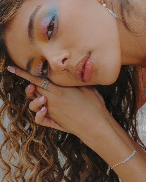 I Am Courageous Ring | Aquamarine - The Wong Way