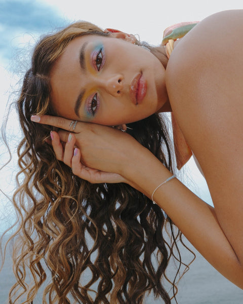 I Am Courageous Ring | Aquamarine - The Wong Way