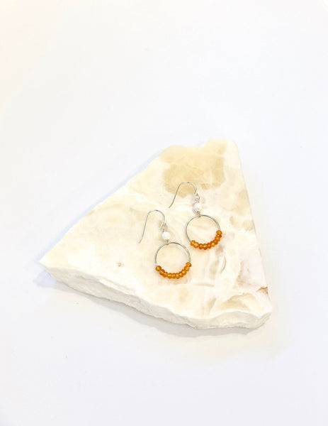 I Am Creative Earrings | Carnelian - The Wong Way