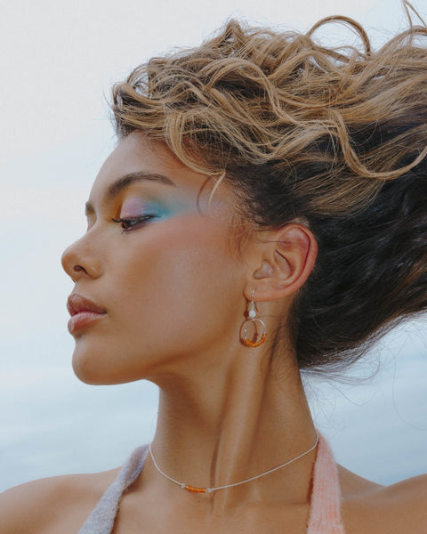 I Am Creative Earrings | Carnelian - The Wong Way