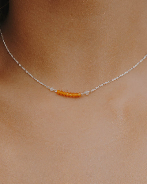 I Am Creative Necklace | Carnelian - The Wong Way