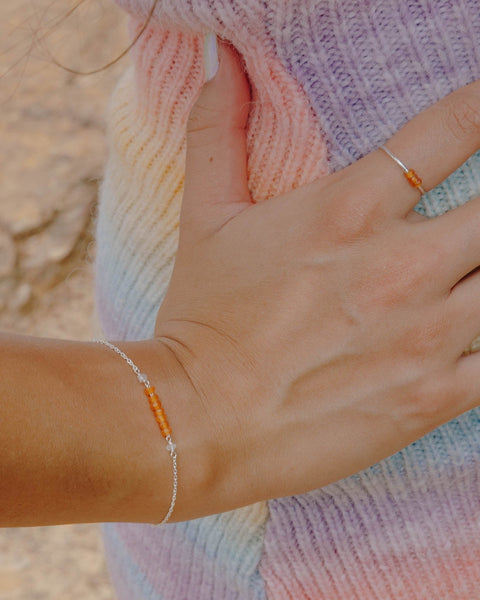 I Am Creative Ring | Carnelian - The Wong Way