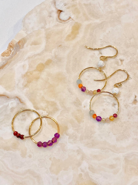 I Am Enough Earrings | Rainbow - The Wong Way