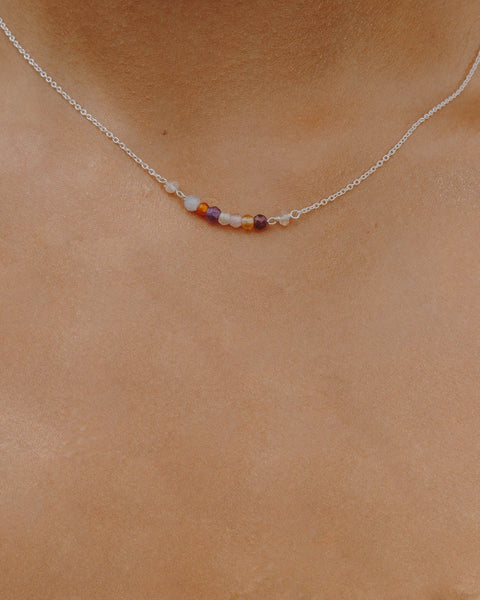 I Am Enough Necklace | Rainbow - The Wong Way