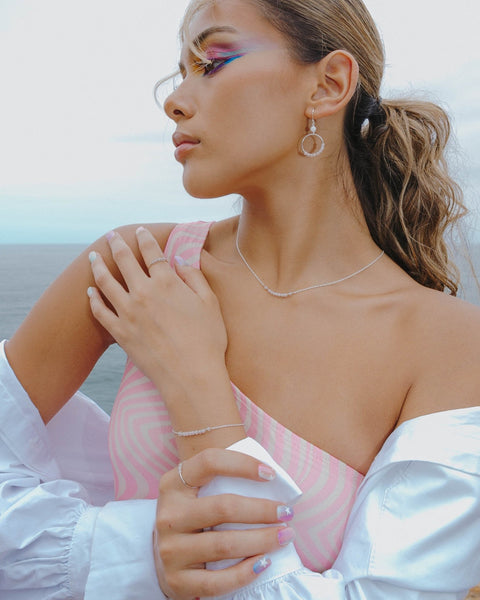 I Am Loved Ring | Rose Quartz - The Wong Way