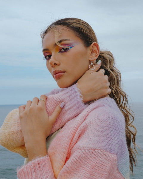 I Am Protected Earrings | Prehnite - The Wong Way