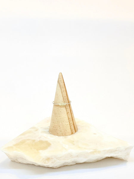 I Am Protected Ring | Prehnite - The Wong Way