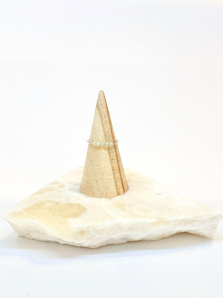 I Am Protected Ring | Prehnite - The Wong Way