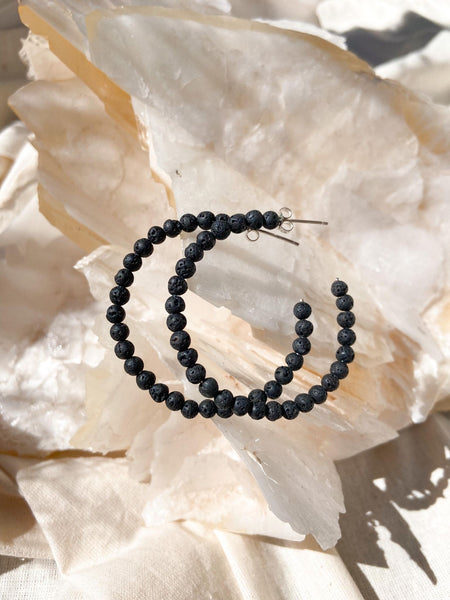 Jupiter Earrings - black - The Wong Way