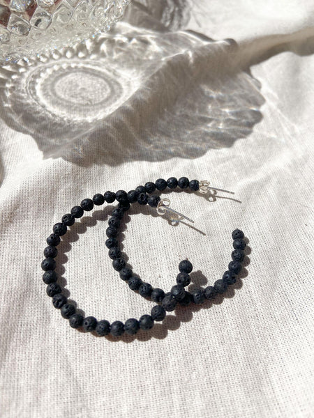 Jupiter Earrings - black - The Wong Way
