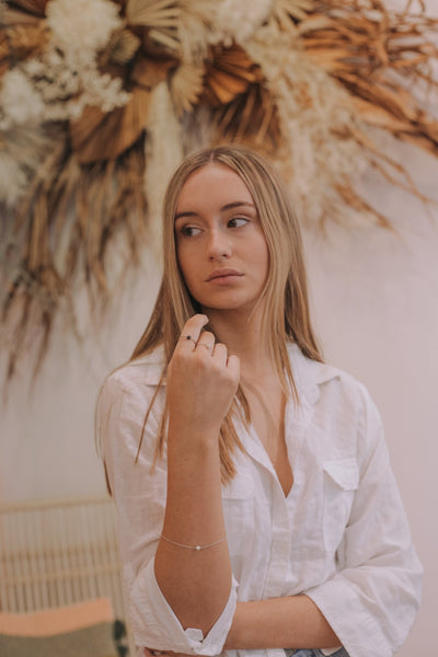 Luna Bracelet - white - The Wong Way