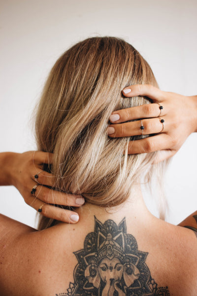 Neptune Ring - black - The Wong Way