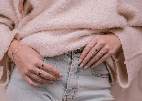 Neptune Ring - white - The Wong Way