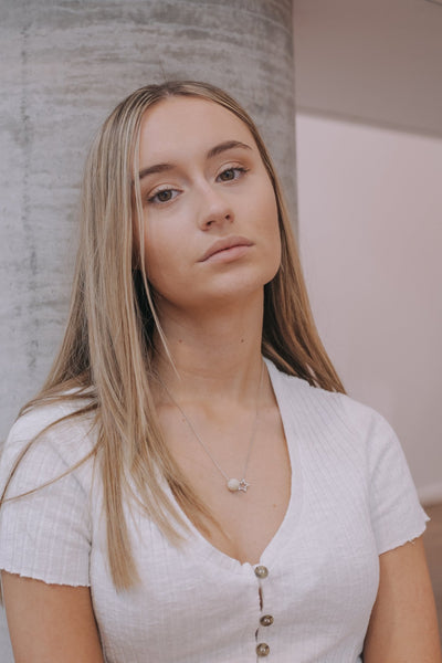 Sophia Necklace - white - The Wong Way