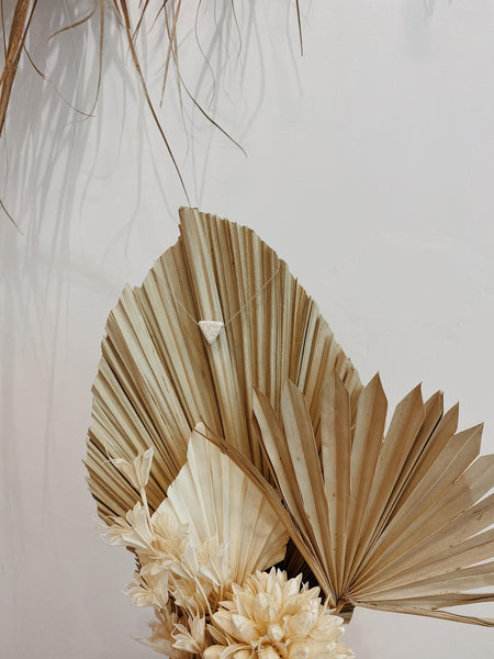 Third Eye Necklace - white - The Wong Way