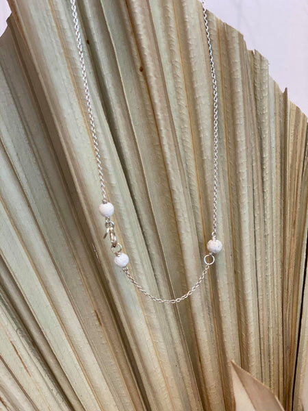 Third Eye Necklace - white - The Wong Way