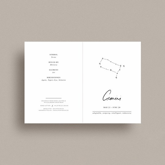 Zodiac Greeting Cards - The Wong Way