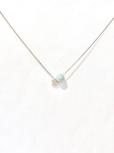 Evelyn Necklace | blue - The Wong Way