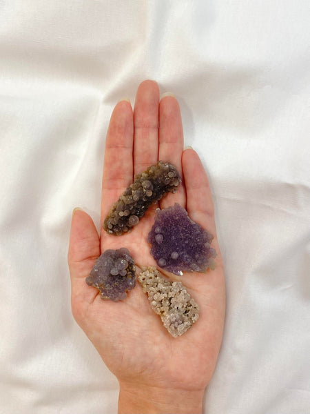 Grape Agate Cluster - The Wong Way