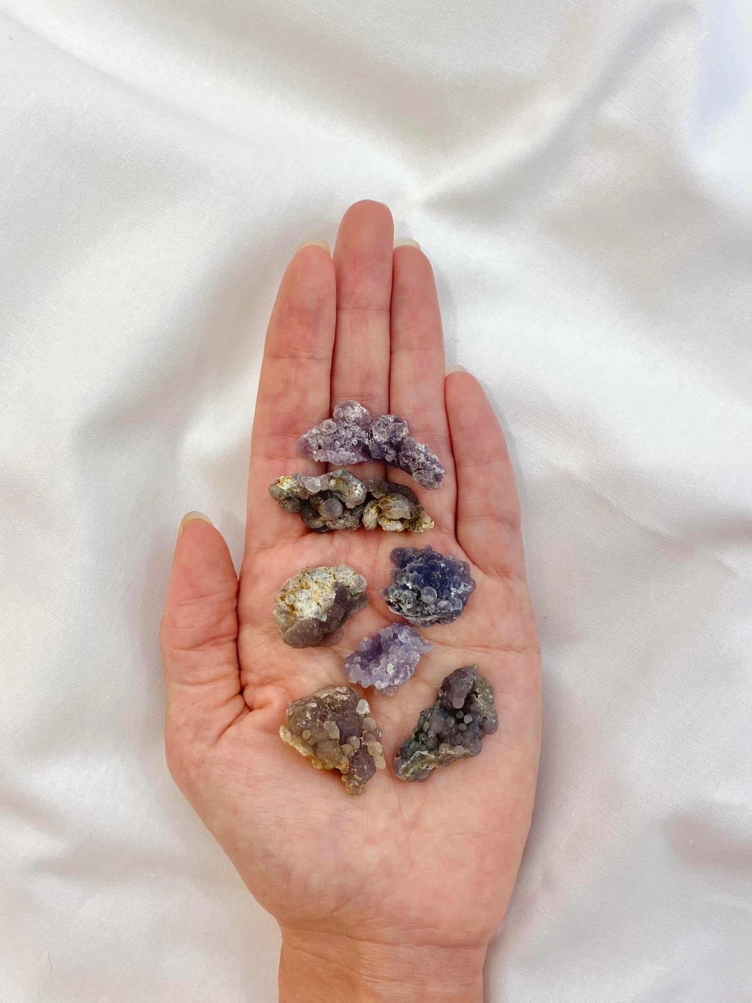 Grape Agate Cluster - The Wong Way