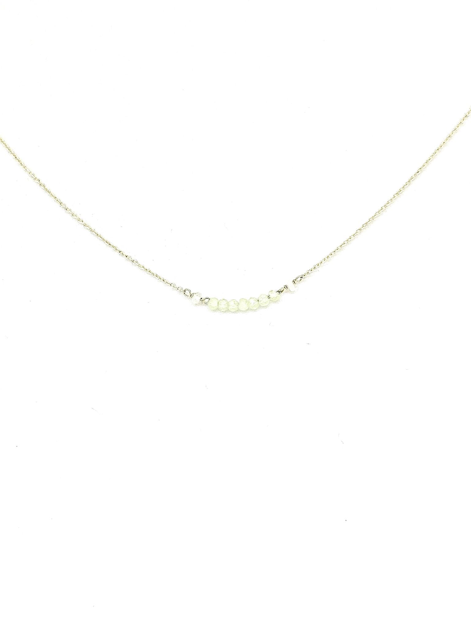I Am Protected Necklace | Prehnite - The Wong Way