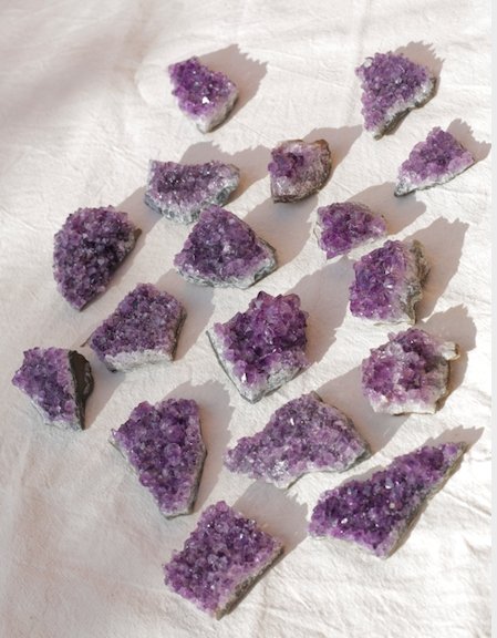 Purple Amethyst Cluster - The Wong Way